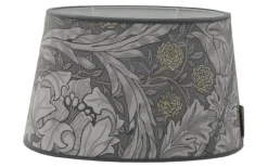 Africa Marigold Velvet Oval Lampskärm 20cm Limestone William Morris