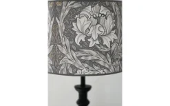 Africa Marigold Velvet Oval Lampskärm 20cm Limestone William Morris