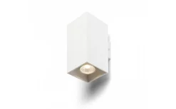 Agate II Vägglampa Mattvit GU10