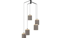 Albariza Taklampa 70cm Cappuccino/Guld