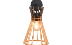 Alice Vägglampa E27 naturfärg/trä
