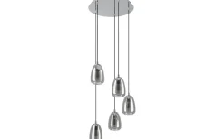 Alobrase Taklampa 54cm Svart Rök