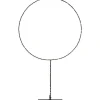 Alpha Bordslampa 49cm Cirkel Svart