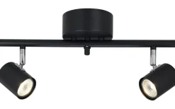 Alpha Takspotlight 40cm 2xGU10 Svart