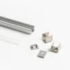 Aluminiumprofil 1,4x1,4cm Utvändig 1m