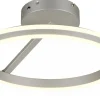 Amador Plafond LED i borstat stål