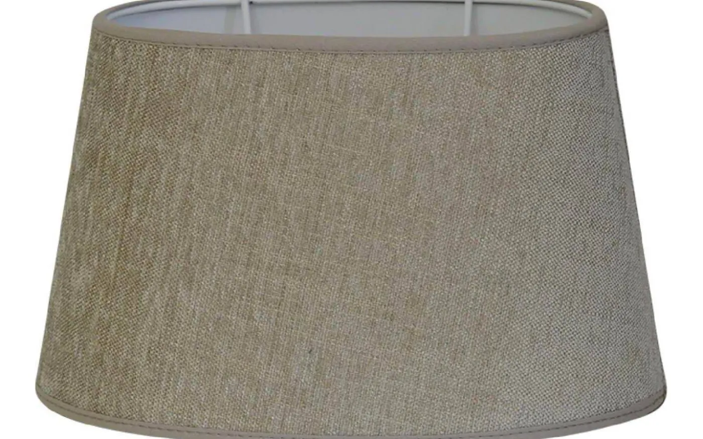 Amelia Oval Lampskärm 30cm Sand
