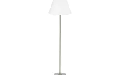 Amy Golvlampa 150cm Silver/Vit