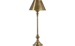 Andrea Lampfot 43cm Antikmässing