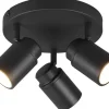 Angelo H2O Spotlight 3-delad GU10 mattsvart IP44