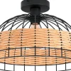 Anwick Plafond 38cm Svart/Natur