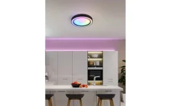 Arco Plafond LED 40cm mattsvart RGBW
