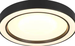 Arco Plafond LED 40cm mattsvart RGBW