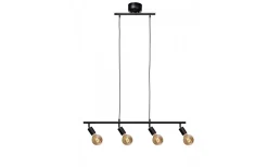 Arc Taklampa 88cm 4L Svart