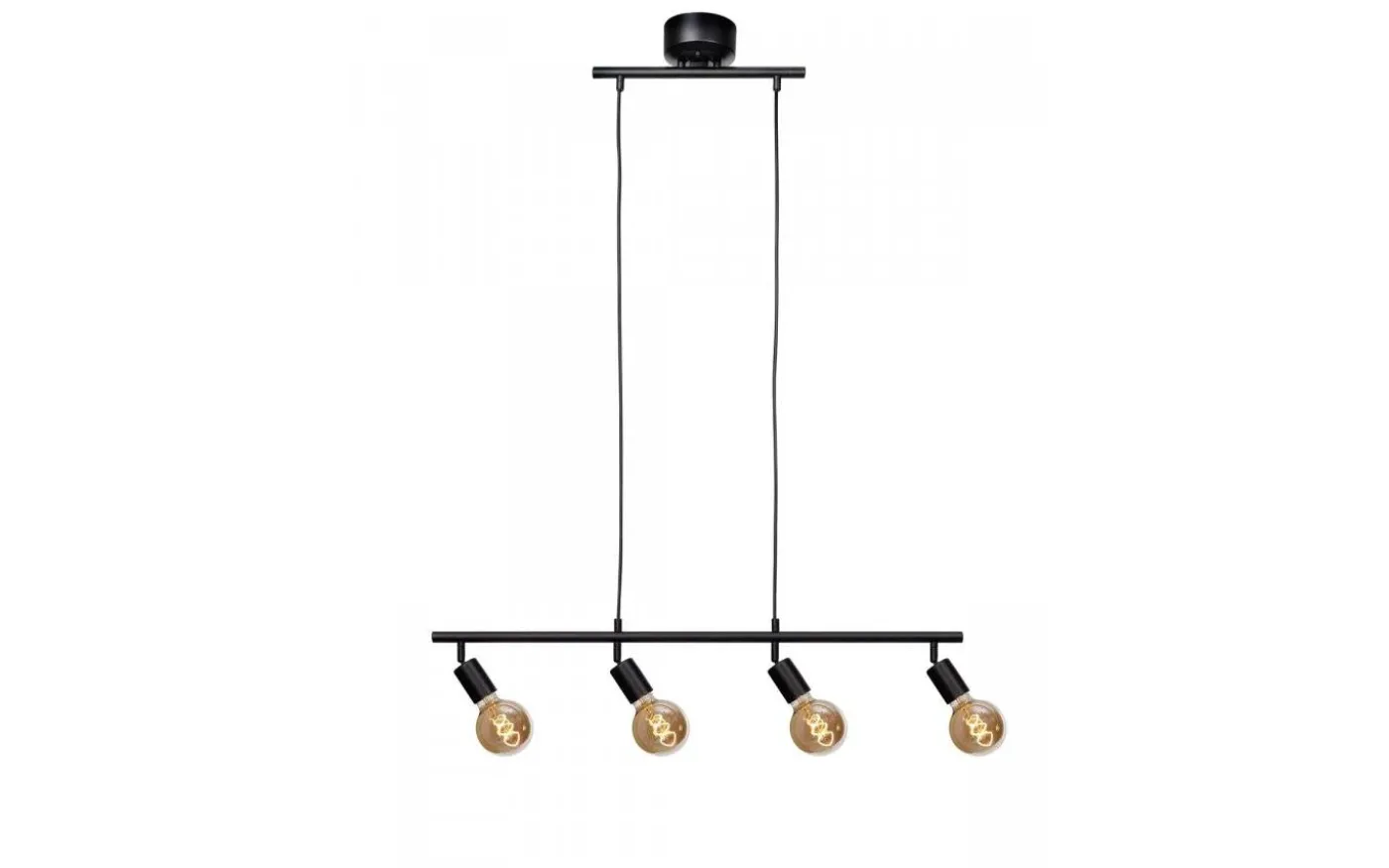 Arc Taklampa 88cm 4L Svart