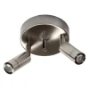 Arholma Takspotlight LED 2x3W 2700K Nickel