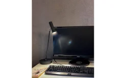 Artic Skrivbordslampa 52cm LED 6W 3000K Svart