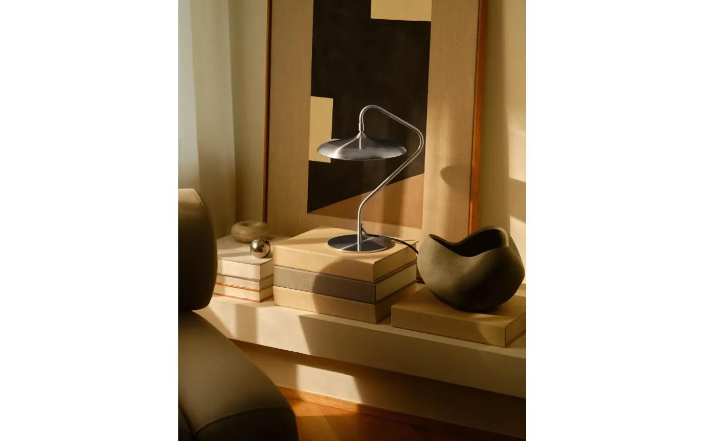 Artist Skrivbordslampa 41cm LED Rostfrit Stål