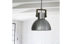 Ashby Taklampa 29cm Pale Silver