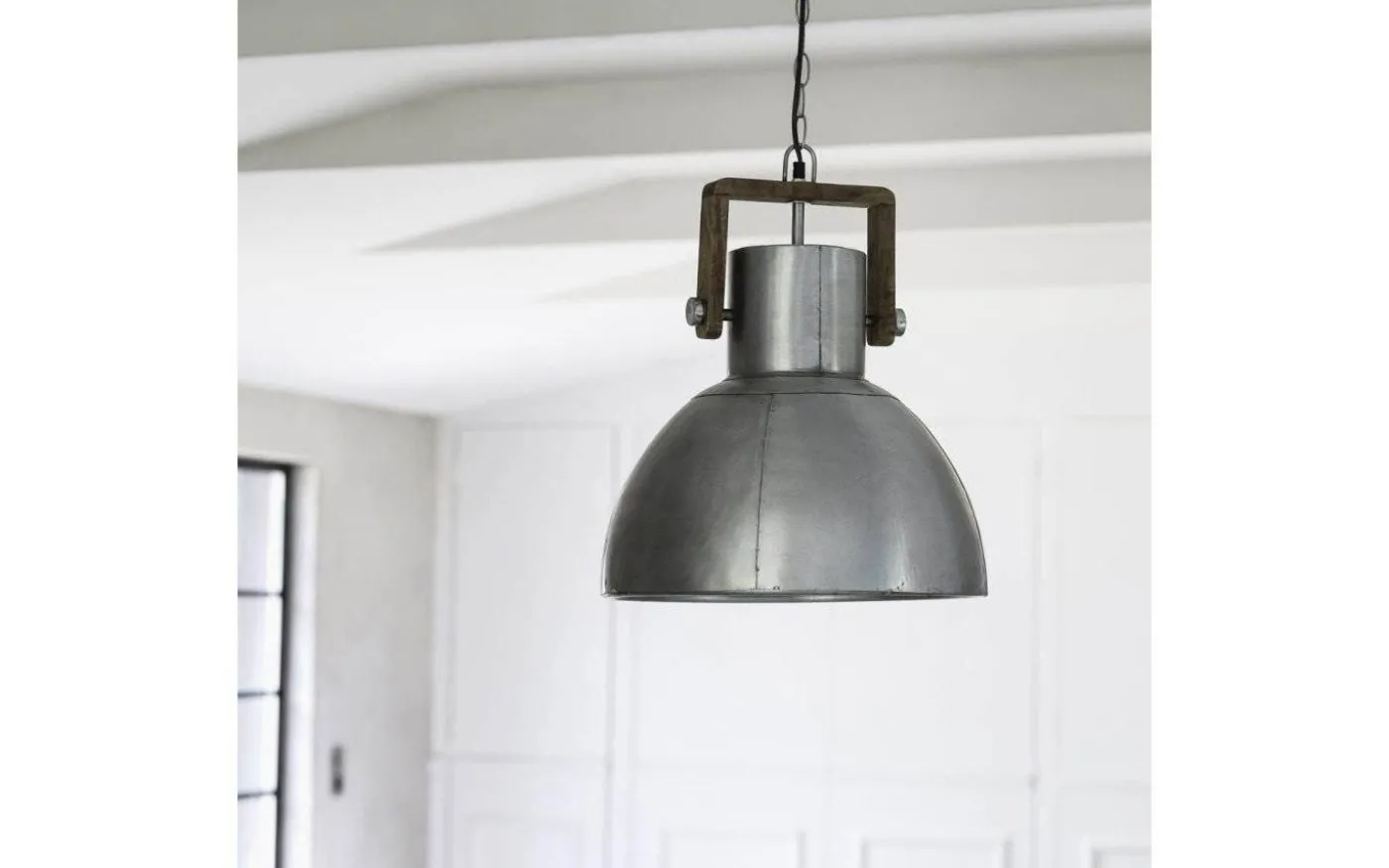Ashby Taklampa 29cm Pale Silver