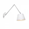 Ashley Vägglampa Vit/Krom E27