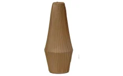 Astrid Plisserad Stilskärm Ø13cm Satin Guld