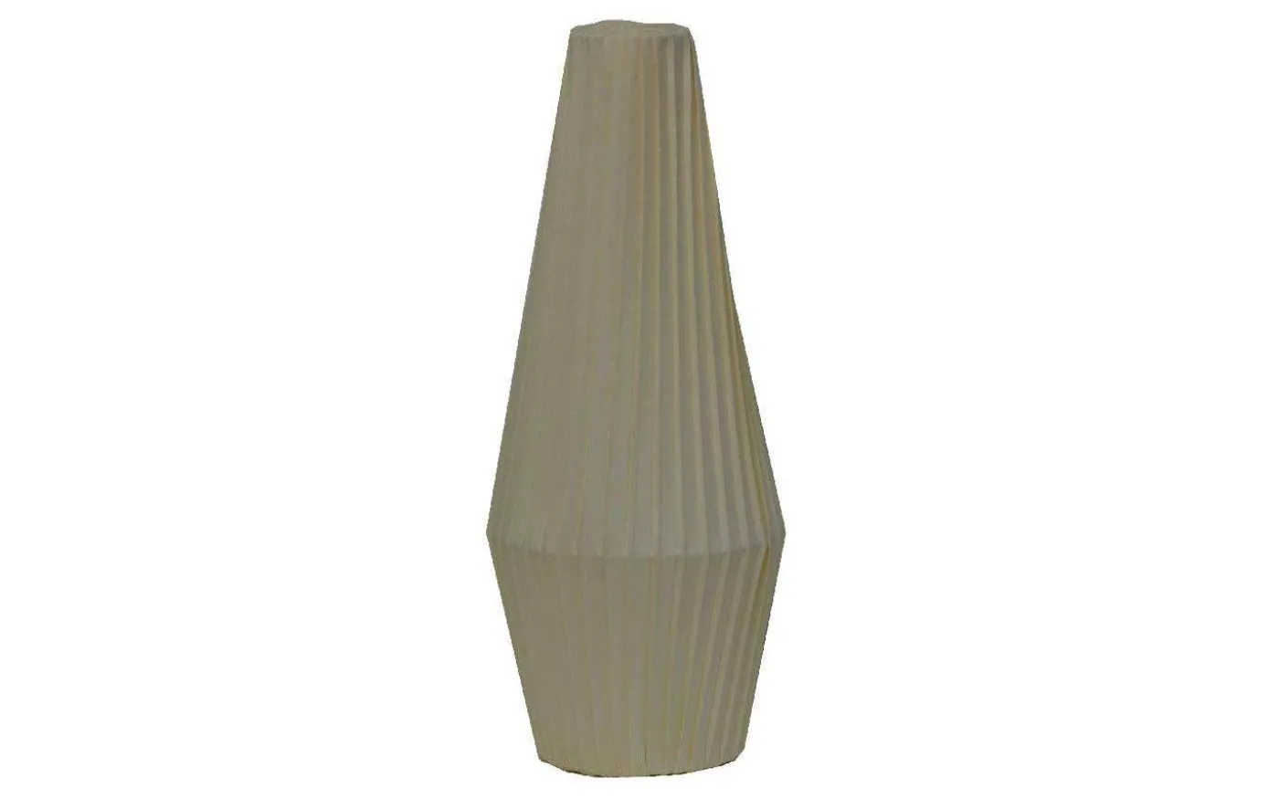 Astrid Plisserad Stilskärm Ø13cm Satin Beige