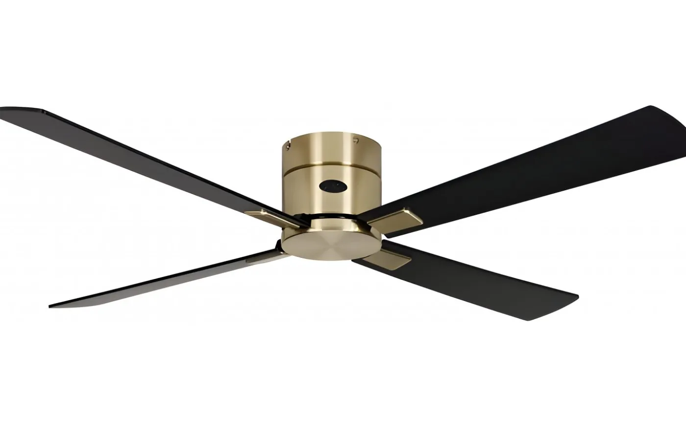 Astro 132cm Takfläkt Mässings Motor, Svarta/Körsbärs Blad