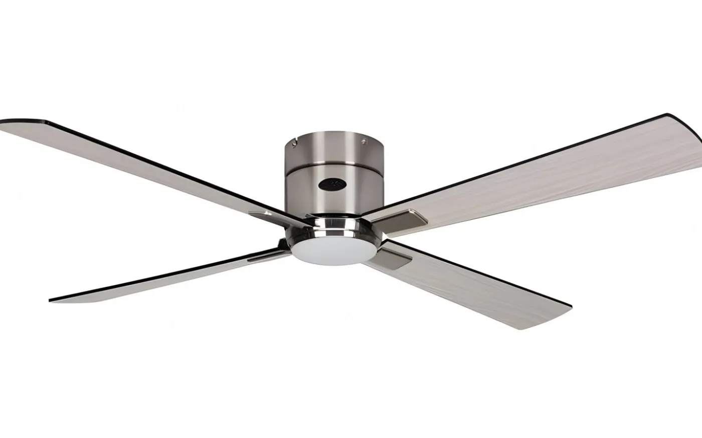 Astro 105cm Takfläkt Nickel Motor, Svarta/Ljusgrå Blad