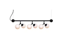 Atom Taklampa 80cm Svart/Opal