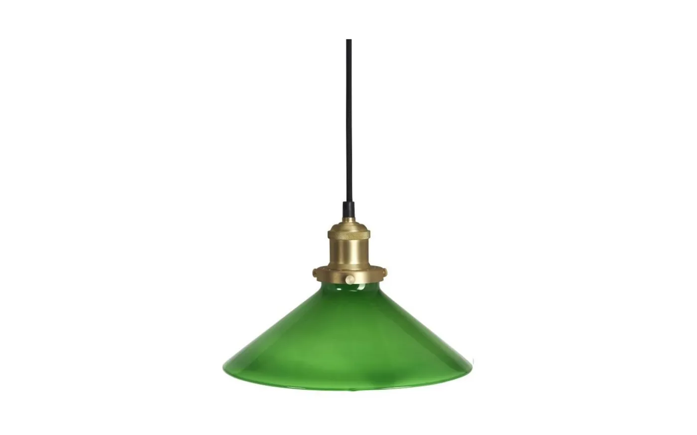 August Fönsterlampa 25cm Grön