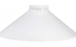 August Glasskärm Vit Till Skomakarelampa 25cm
