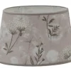 Aurora Oval Lampskärm 25cm Oyster Ashley Wild