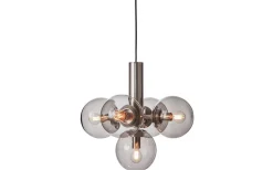 Avenue Taklampa Nickel/Rök
