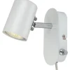 Balder Vägglampa Vit/Krom