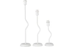 Basic Z Lampfot 28cm Vit