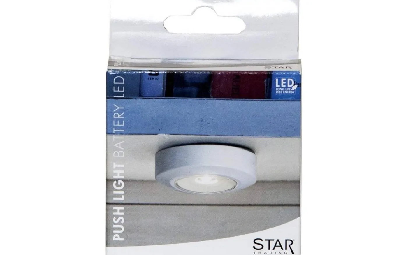 Batteridriven Spotlight Vit