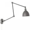 Bazar Vägglampa Grå