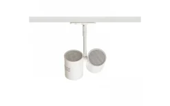 Beeba II 1-fas Spotlight Vit GU10