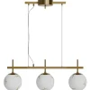 Bellagio Taklampa 82cm Mässing/Vit