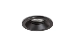 Bella Infälld Spotlight Svart IP65