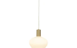Bell Fönsterlampa 15cm Matt Mässing/Opal