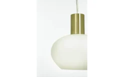 Bell Fönsterlampa 15cm Matt Mässing/Opal