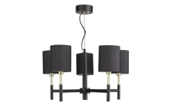Berlin Taklampa 62cm Svart