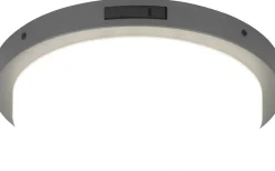 Bermejo Plafond LED 30cm antracit IP54