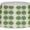 Berså Oval Lampskärm 25cm Grön Stig Lindberg