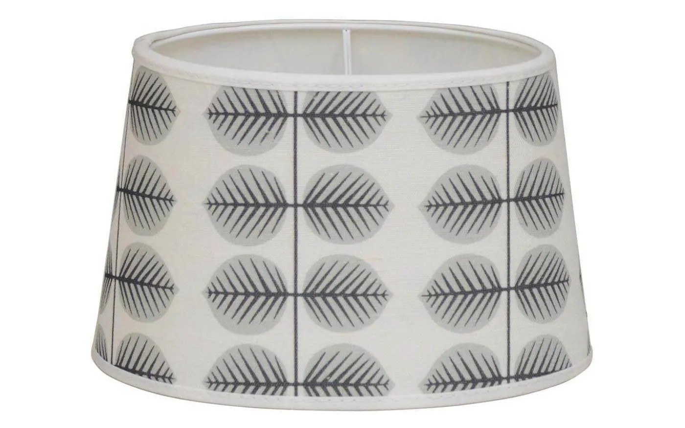 Berså Oval Lampskärm 20cm Grå Stig Lindberg
