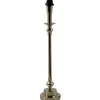 Bianca Lampfot 46cm Antik Silver