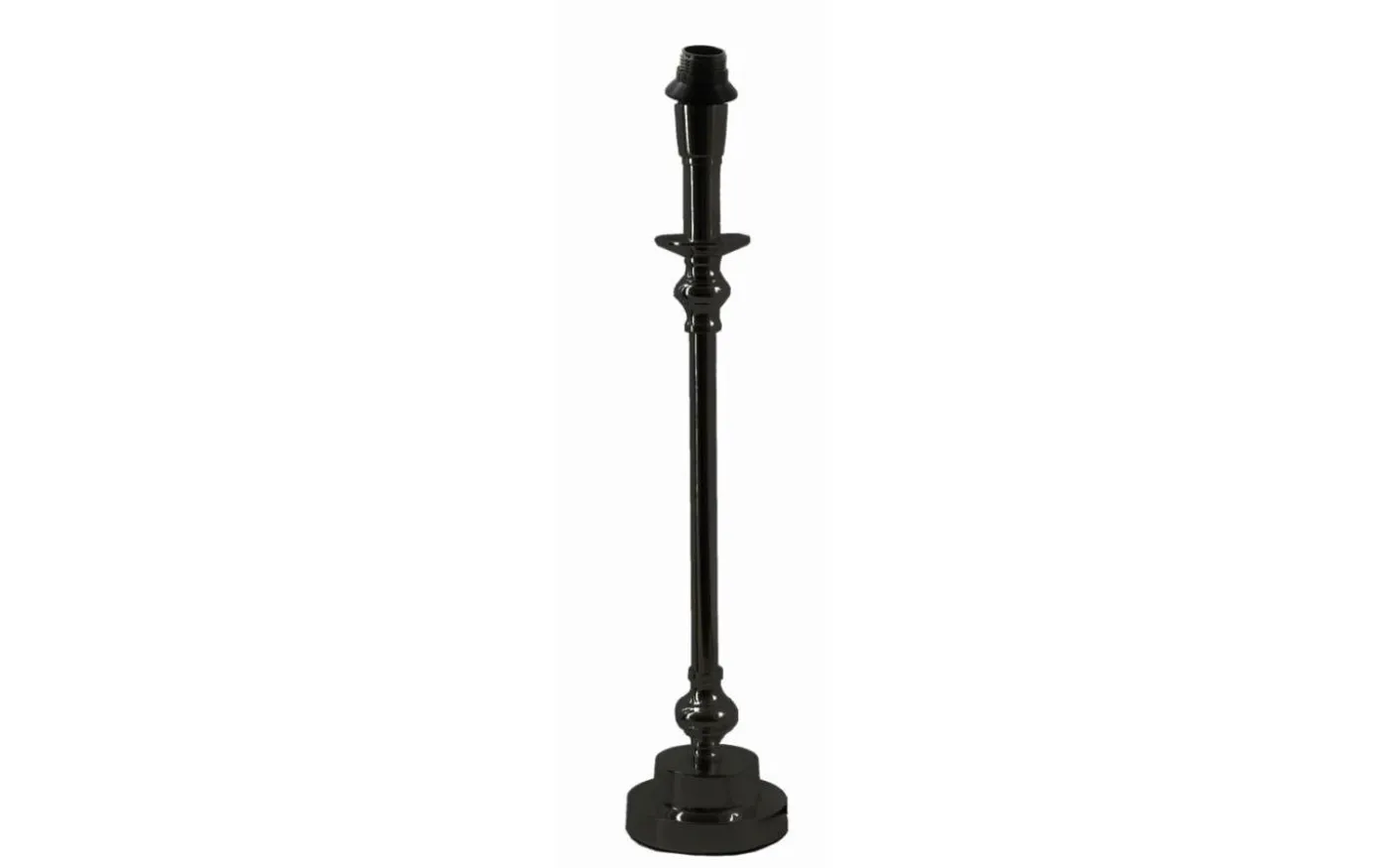 Bianca Lampfot 46cm Svart