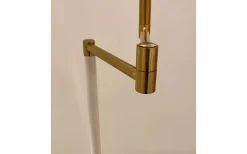 Birka Golvlampa 155cm Vit/Mässing